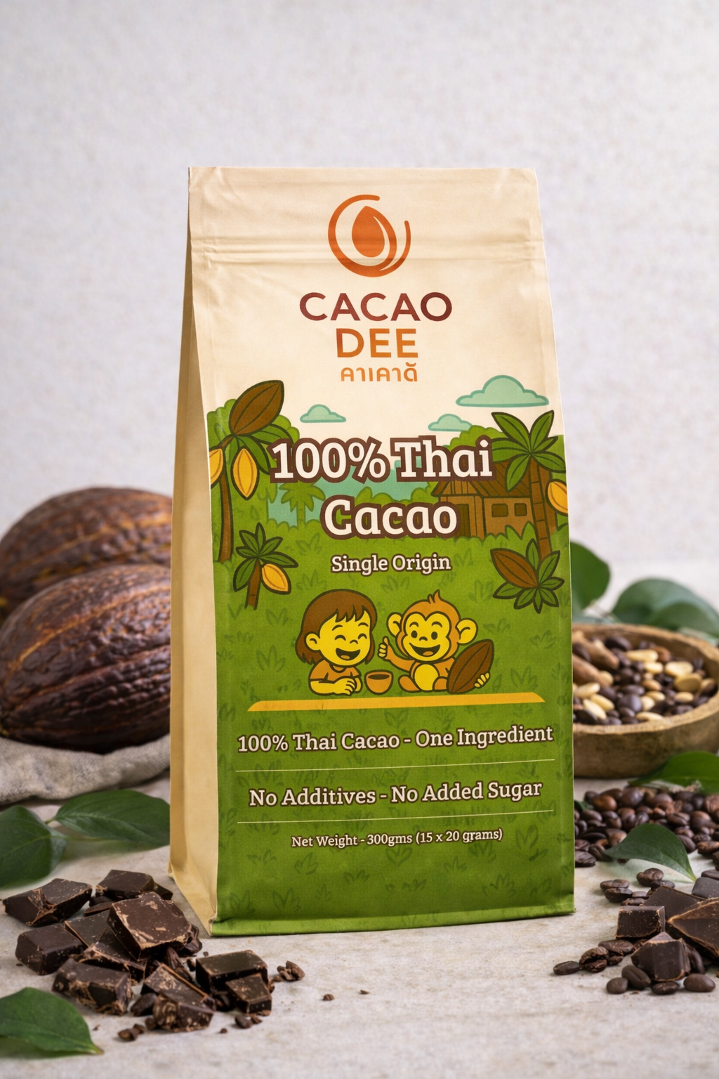 100% Thai Cacao Blend